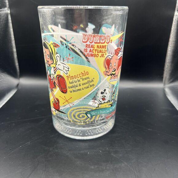 Mcdonalds Disney Glass Vintage 100 Years Mickey Mouse and Friends 16 Oz 2001 - Picture 4 of 10
